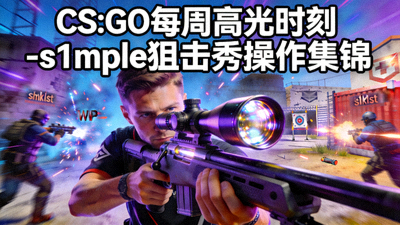 CS:GO每周高光时刻 - s1mple狙击秀操作集锦