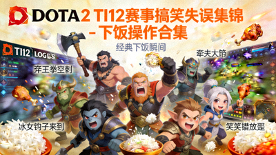 DOTA2 TI12赛事搞笑失误集锦 - 下饭操作合集